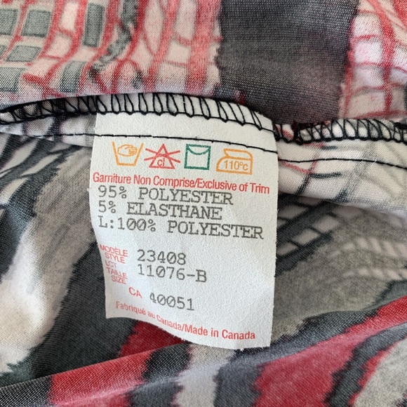 Frank Lyman Blouse Size 8
Cowl Neck Faux Wrap - Picture 6 of 6